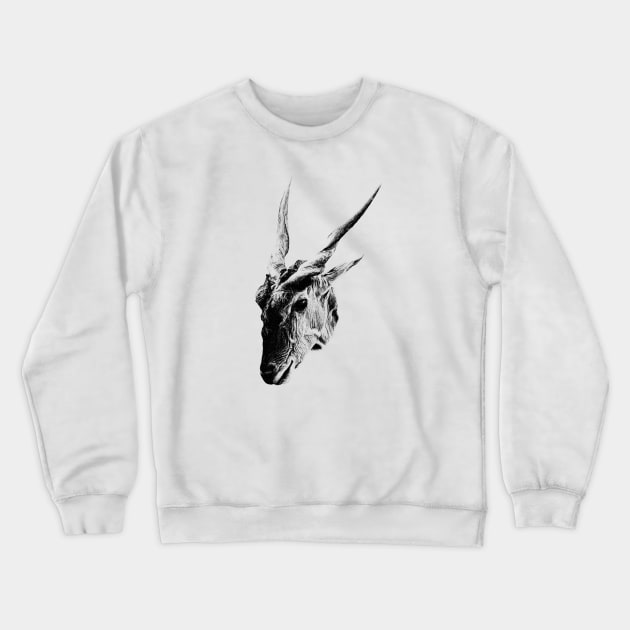 Eland antelope Crewneck Sweatshirt by Guardi